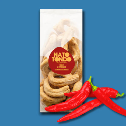 Taralli Pugliesi al Peperoncino - Nato Tondo