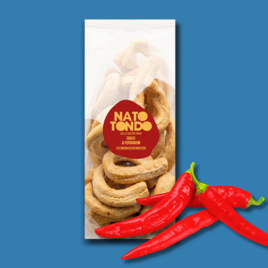 Taralli Pugliesi al Peperoncino - Nato Tondo