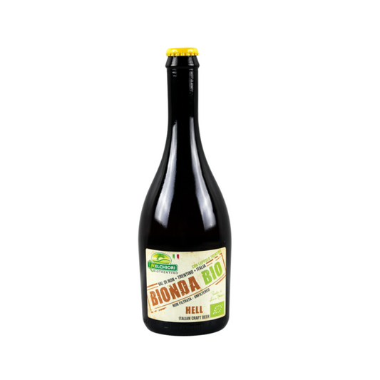 Birra bionda biologica non filtrata